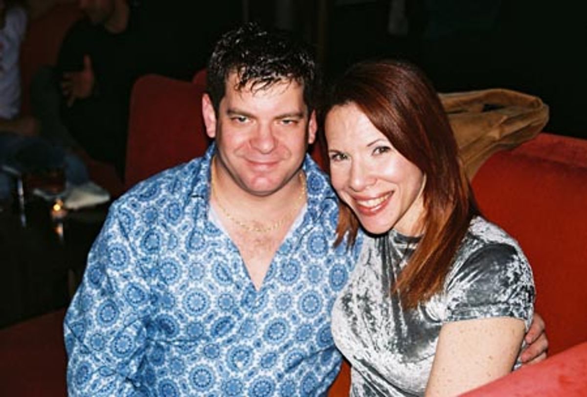 Jeremy Roberts and his wife at 