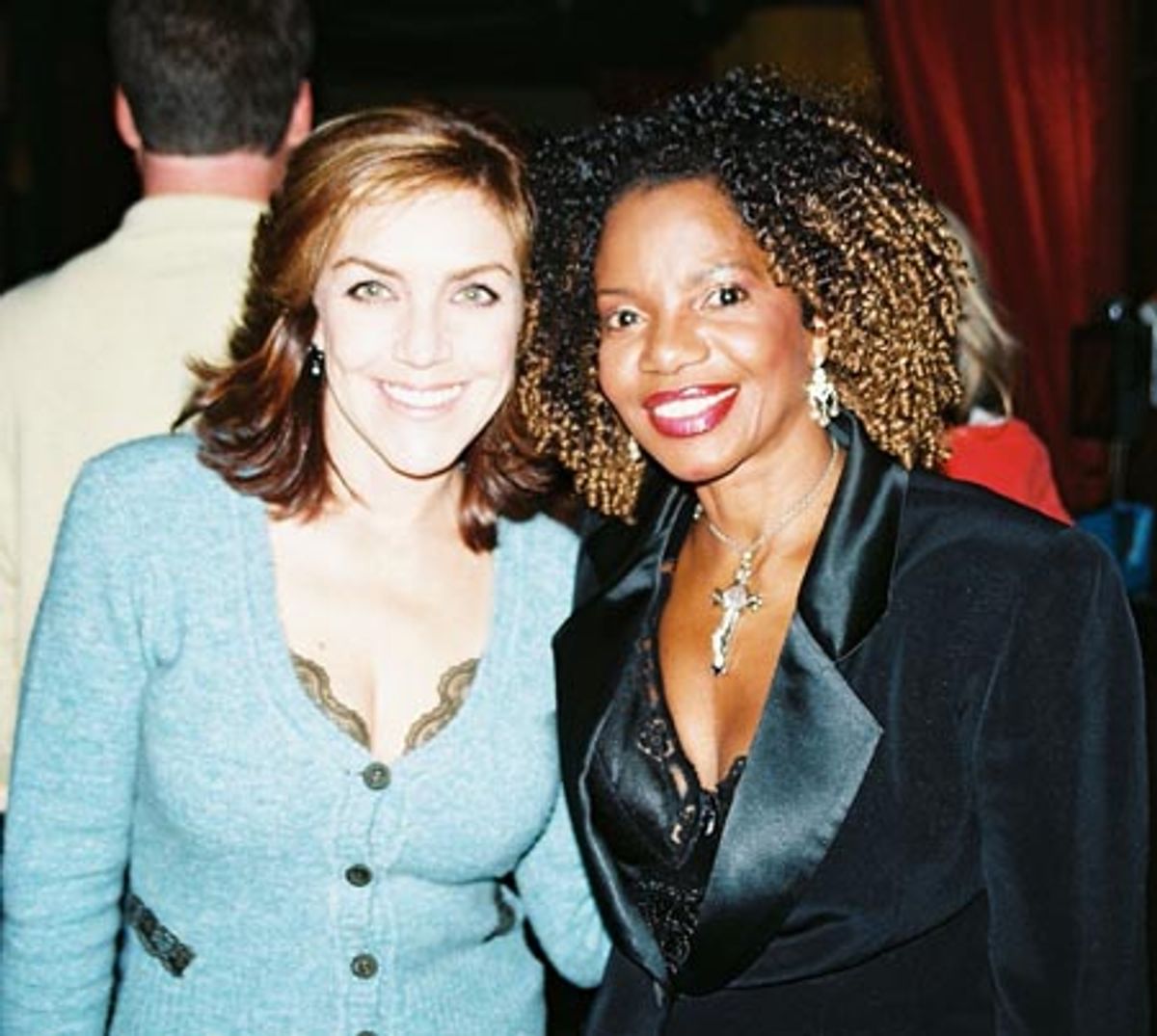 Andrea McArdle and Melba Moore at 
