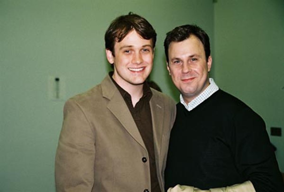 Michael Arden and Brooks Ashmanskas at 