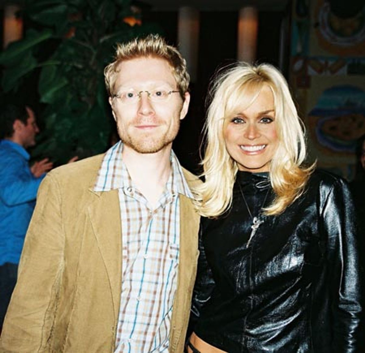 Anthony Rapp and Catherine Hickland at 