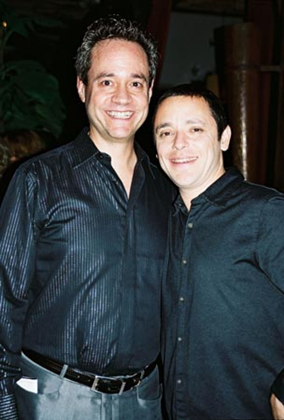 Mark Sendroff and Steven Brinberg aka Simply Barbra at 