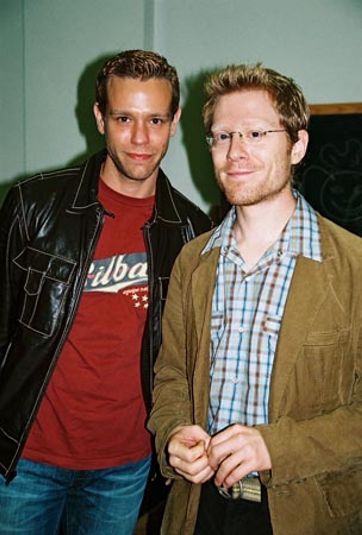 Adam Pascal and Anthony Rapp at 