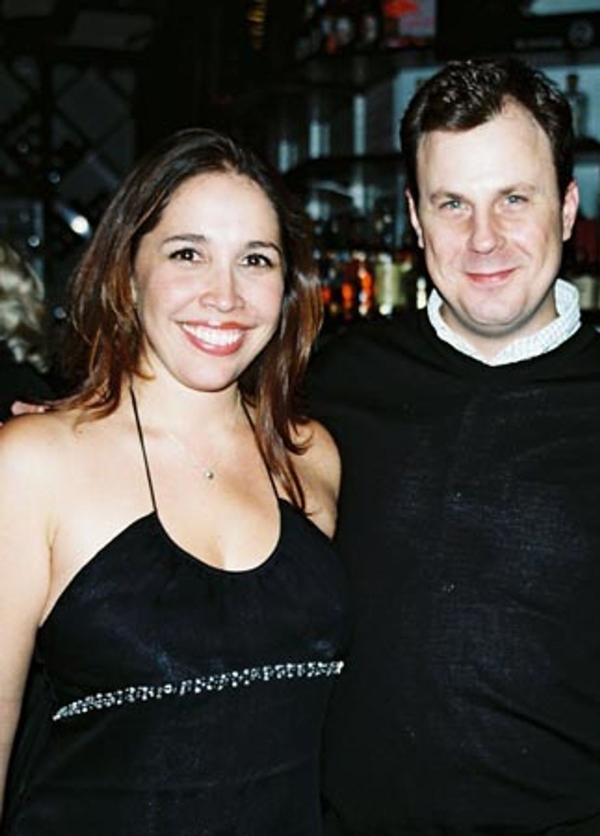 Andrea Burns and Brooks Ashmanskas at 