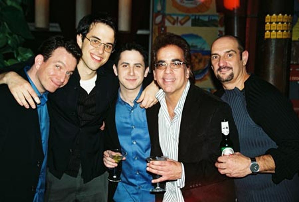 Standing Ovations IV Team - Eddie Varley, Ben Toth, Rob Diamond, Richard Jay-Alexander and Eric Kornfeld at 