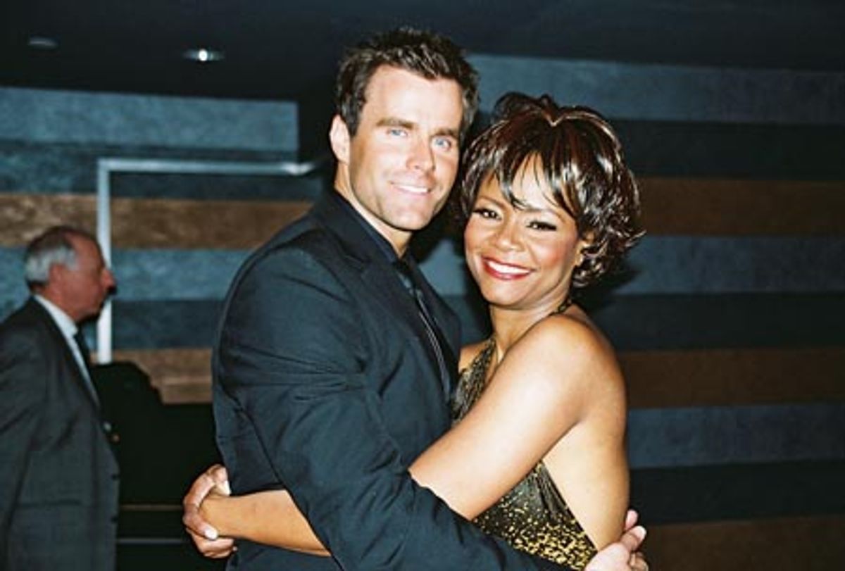 Cameron Mathison and Tonya Pinkins 



 at 