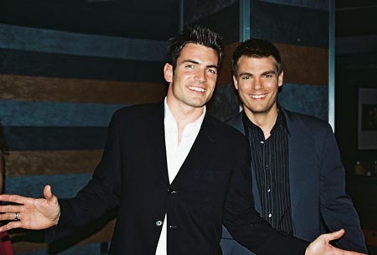 Aiden Turner and Jeff Branson  at 