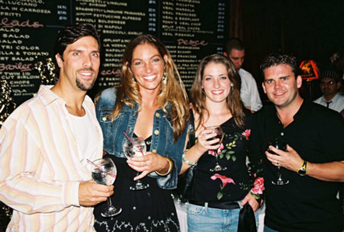 David Finch, Audrey Hueckel, Maggie Hueckel and Robert Creighton at 