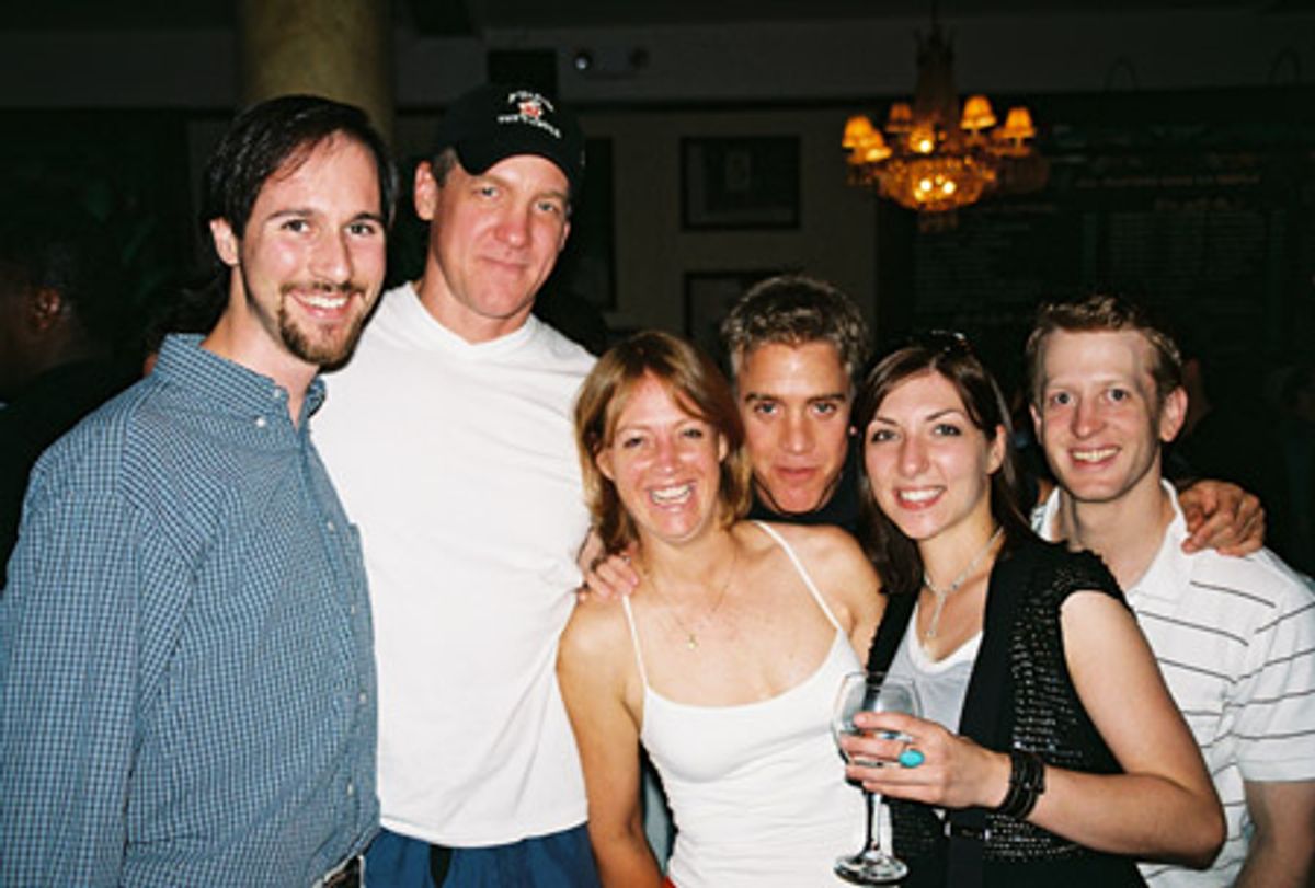 Mike Wilhoite with the gang of Beauty and the Beast team members, Steven Blanchard, Annie Moll, Michael McArdle,
Shannon Corey and Brian Collier at 