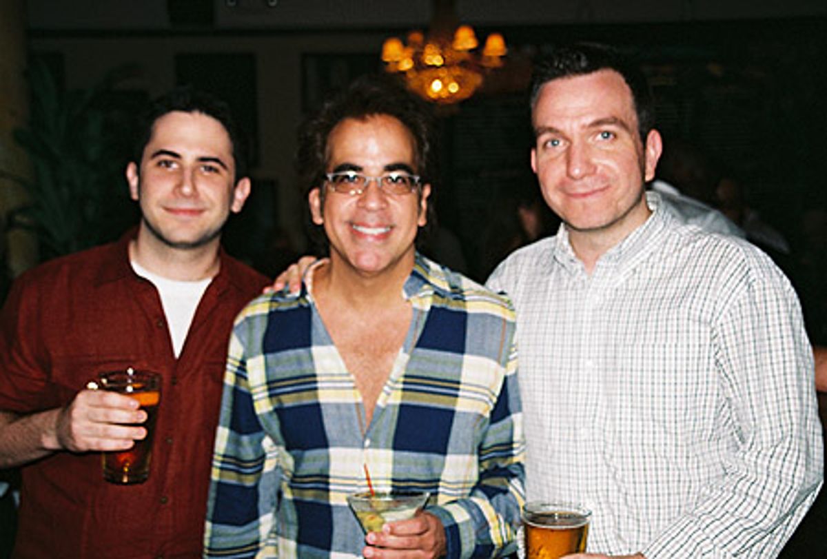 BroadwayWorld's Standing Ovations IV Team - Robert Diamond, Richard Jay-Alexander, and Eddie Varley at 