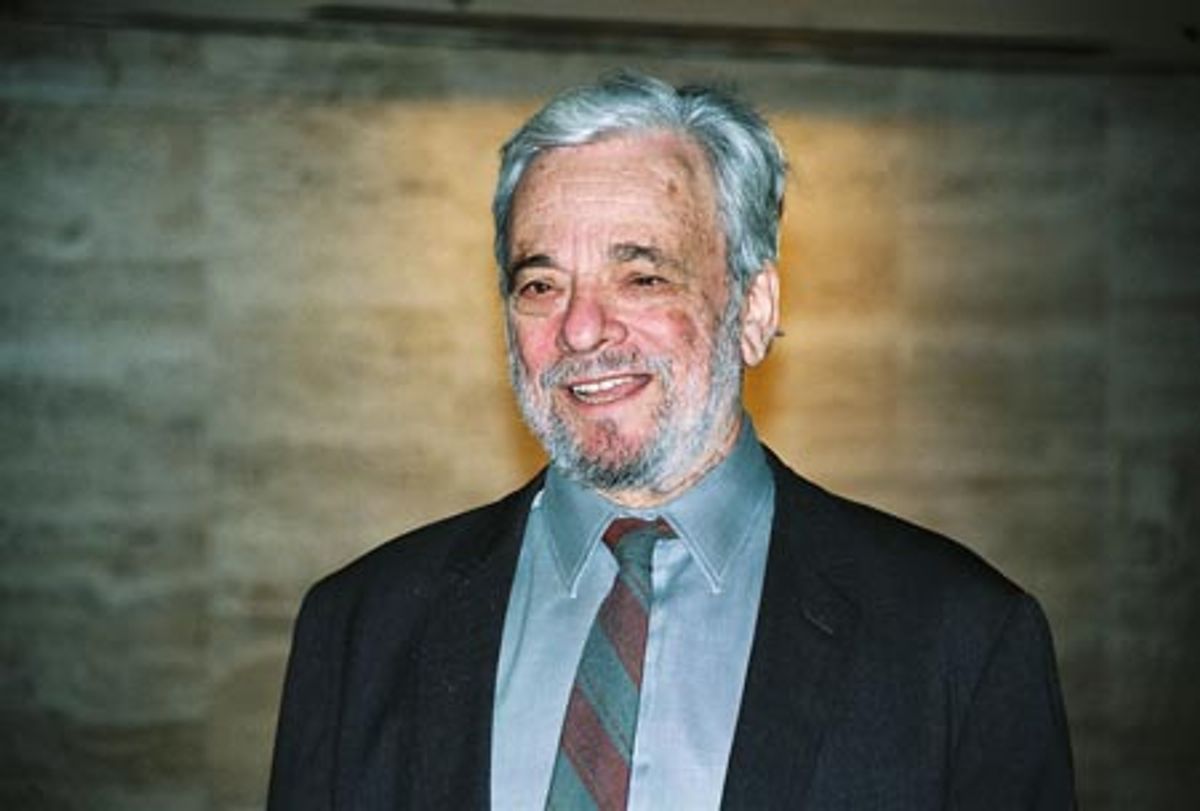 The man of the hour, Stephen Sondheim at 