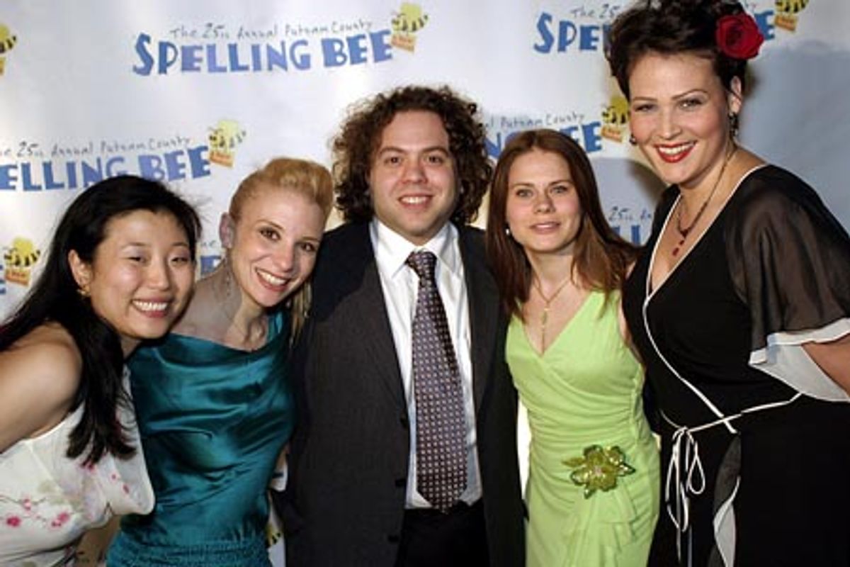 Deborah S. Craig, Sarah Saltzberg, Dan Folger, Celia Keenan-Bolger and Lisa Howard at 