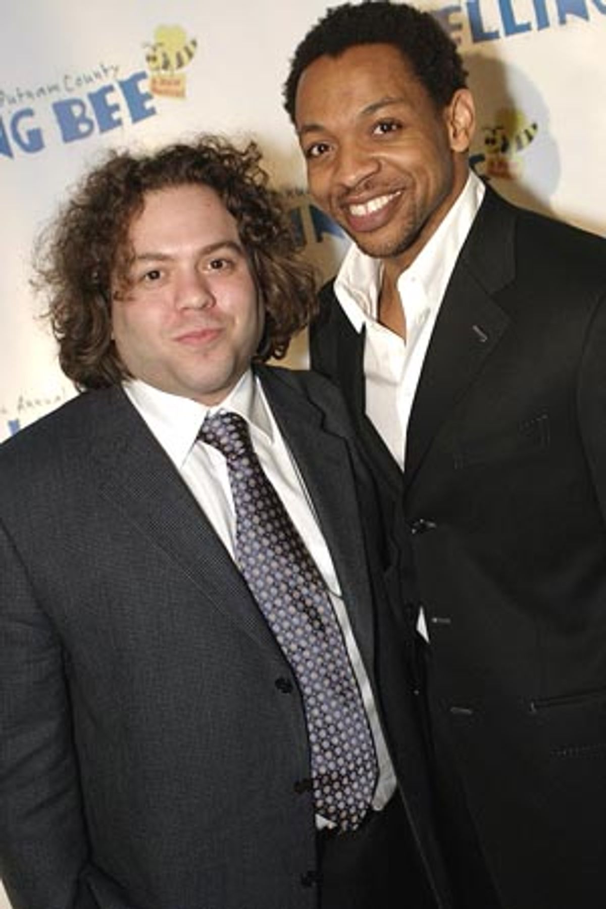 Dan Fogler ('William Barfee') and Derrick Baskin at 