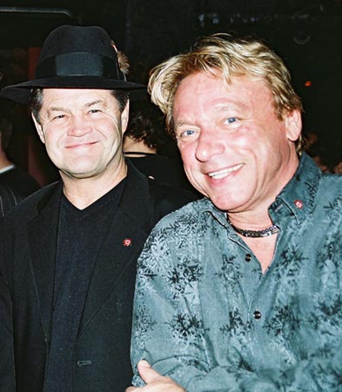 
Micky Dolenz and Ken Lundie (Musical Director)  at 