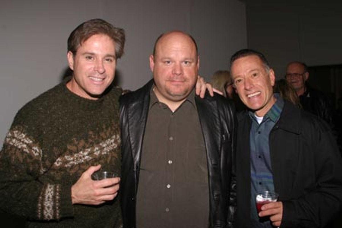 David Engel, Kevin Chamberlin, Sammy Williams  at 