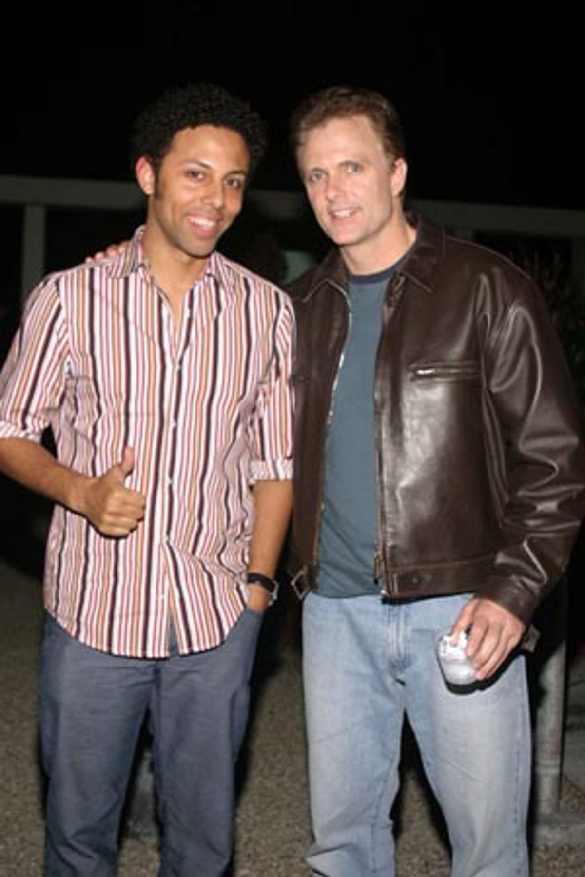 42nd Street Friends - Chris Clay and Patrick Cassidy  at 