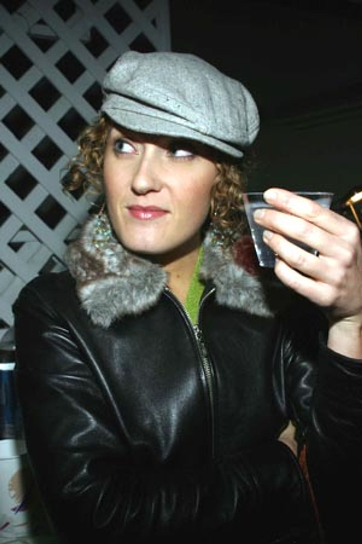 Sascha Childers at LA's S.T.A.G.E. Benefit - Backstage / After-Party