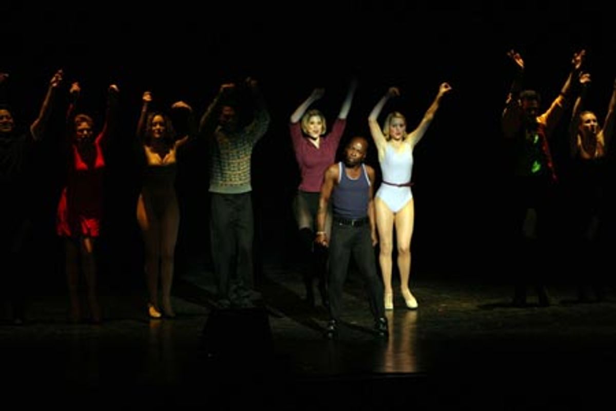 Ronald Dennis, dancing as 'Richie'  at 