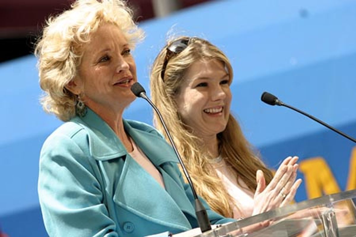 Christine Ebersole and Lily Rabe of 'Steel Magnolias' at 