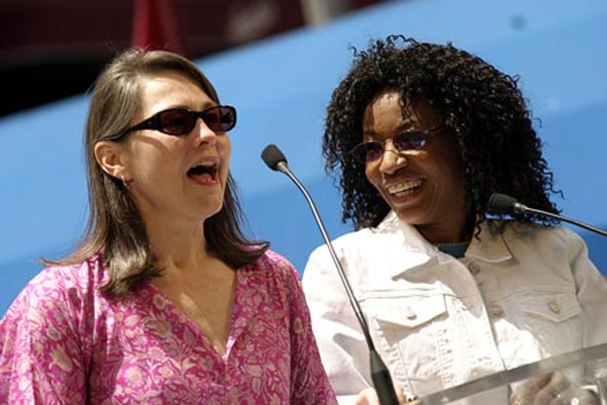 Cherry Jones and Adriane Lenox of 'Doubt' at 