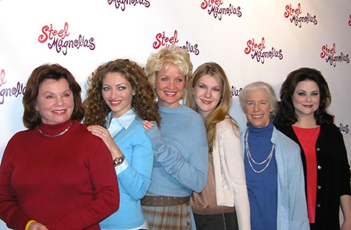 The lovely ladies of the cast  at 