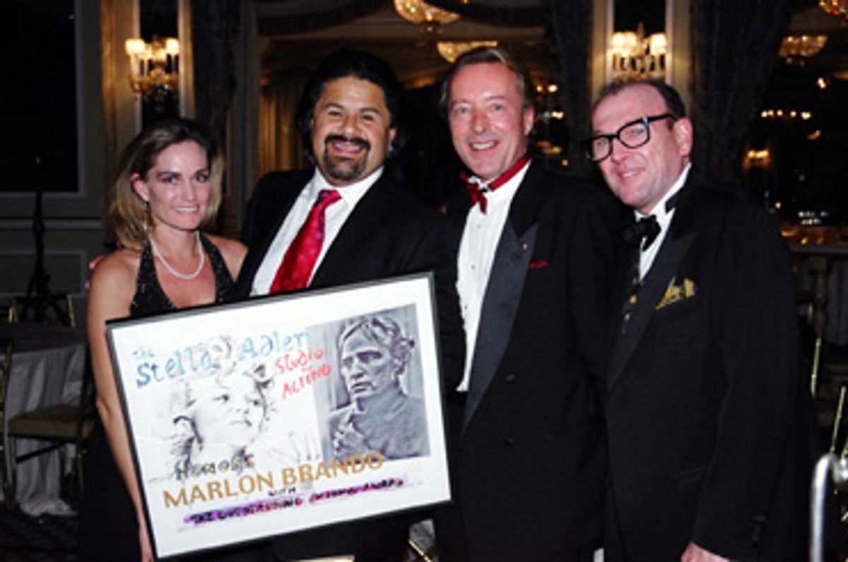 Karen and Miko Brando, Ed Callaghan and John Wegorzewski at 