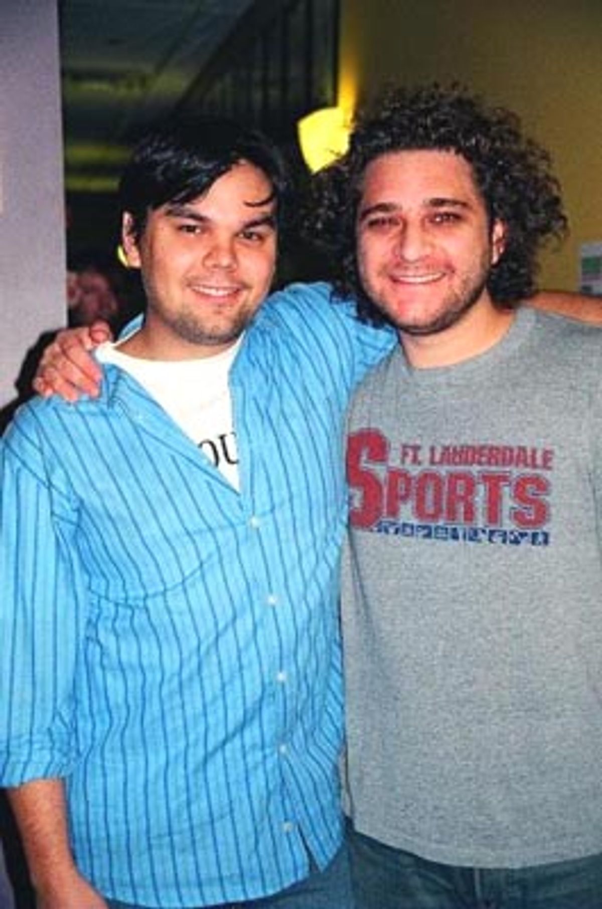 Robert Lopez and Jeff Marx at 