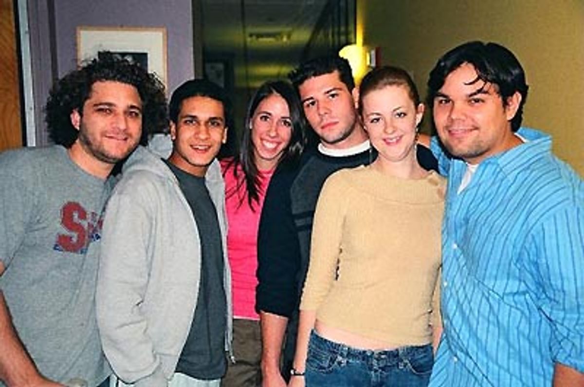 Jeff Marx, Sherin Parikh, Brooke DiMarco, Joe Smith, Melissa Johnson and Robert Lopez at 