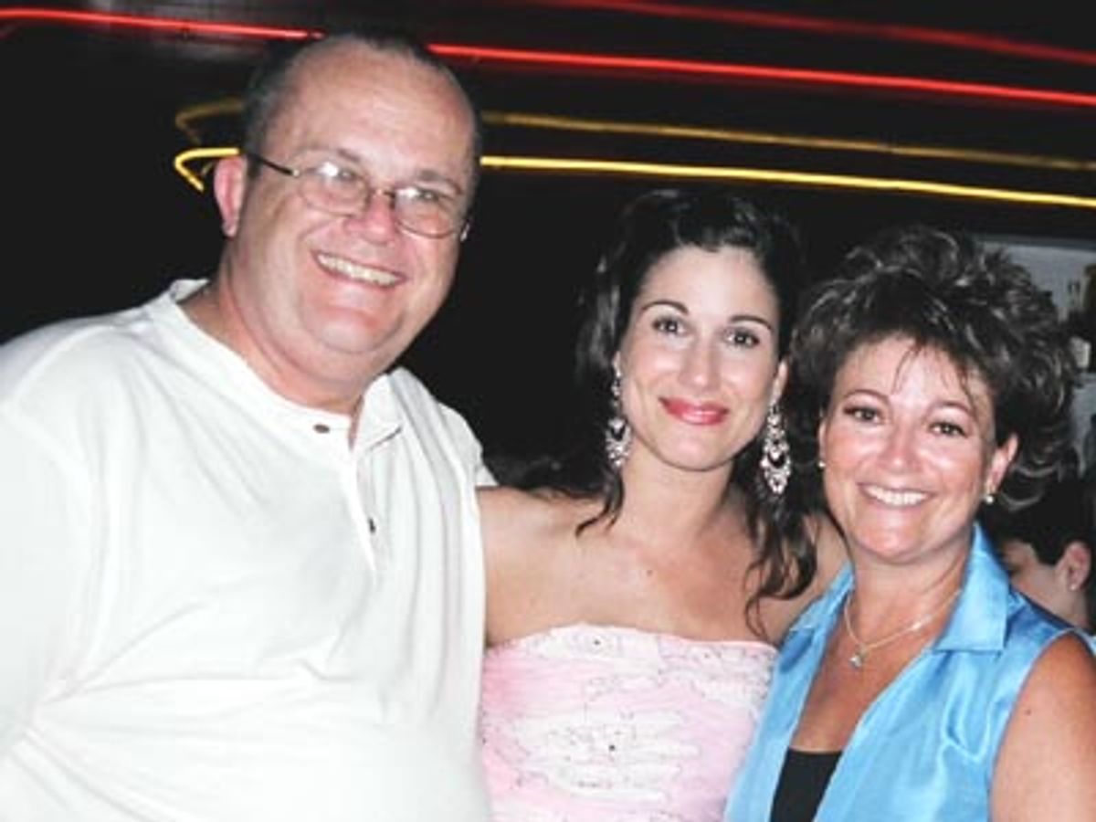 Also in the audience, her very proud
(and rightly so!) parents  at 