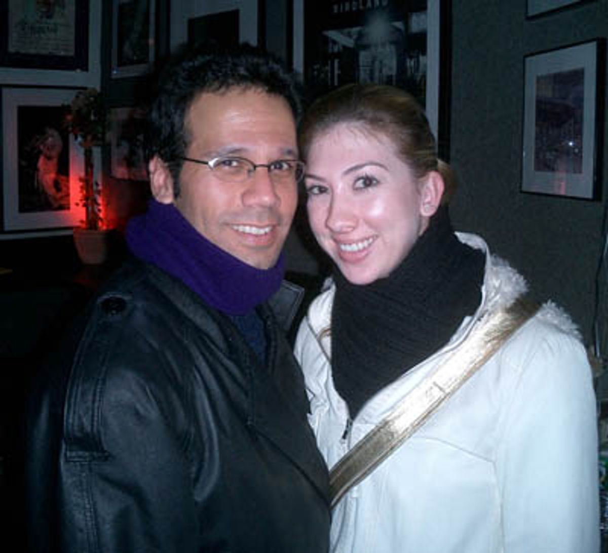 Toxic Audio's Rene Ruiz with Jennifer Wheeler at 