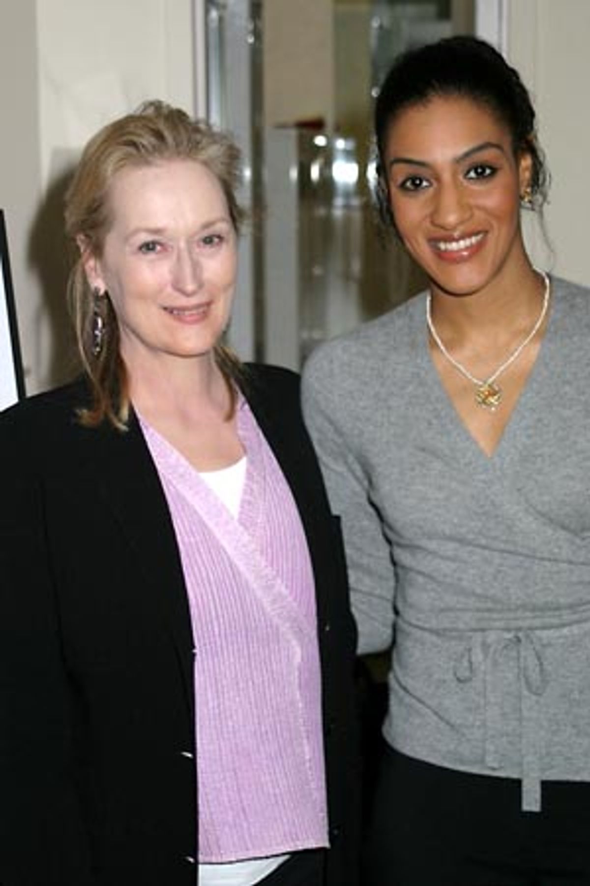 Meryl Streep and Sarah Jones at 