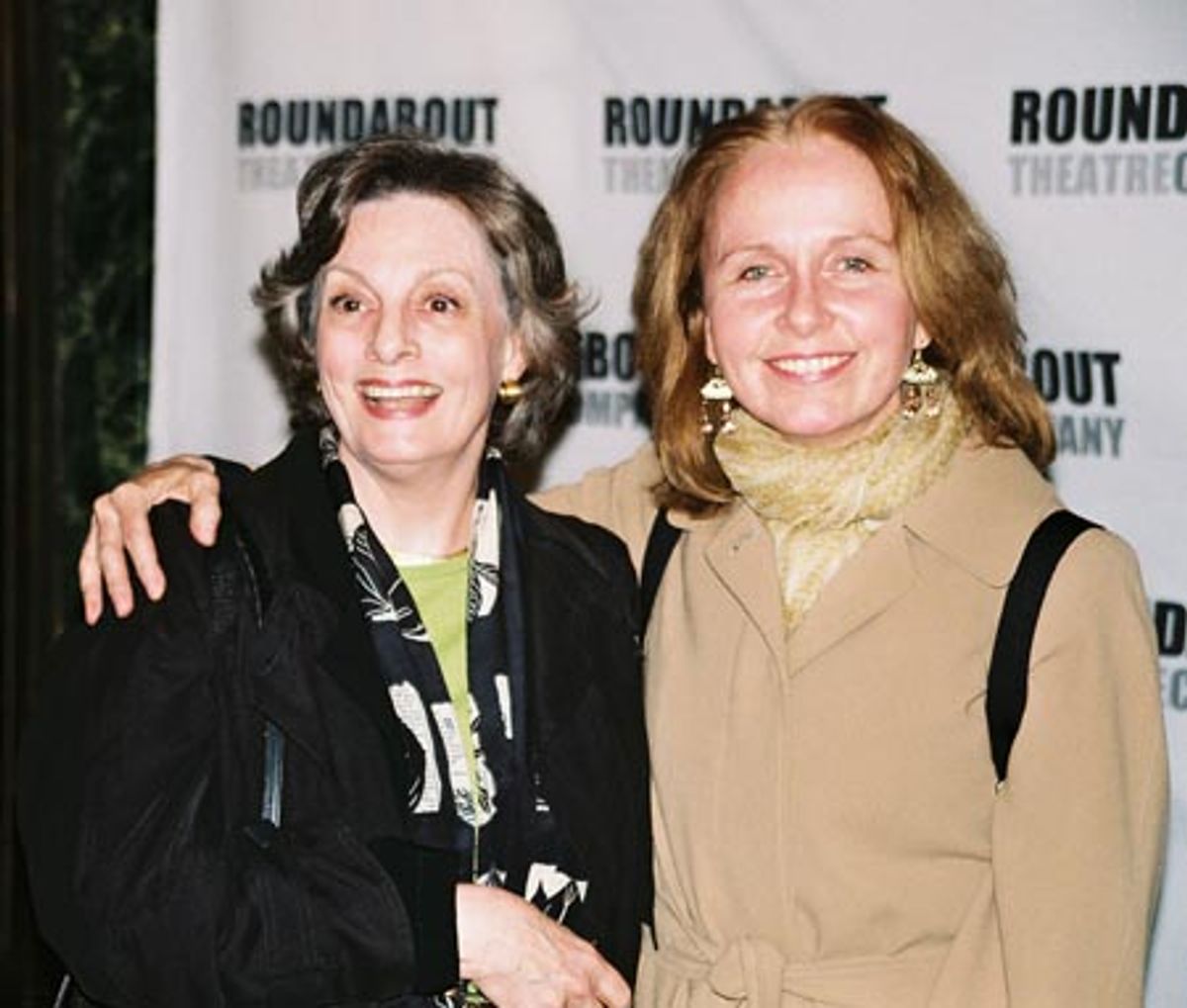 Dana Ivy and Kate Burton at 
