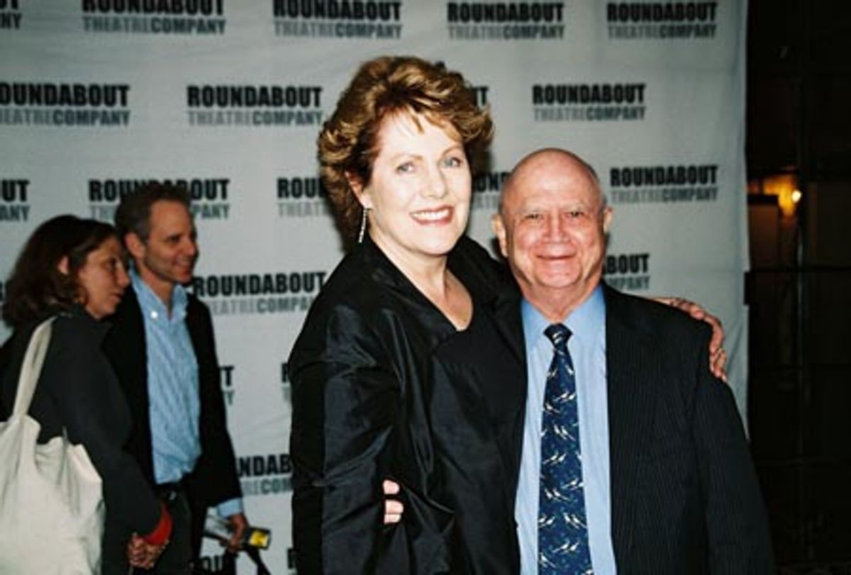 Lynn Redgrave and Gerald Schoenfeld at 