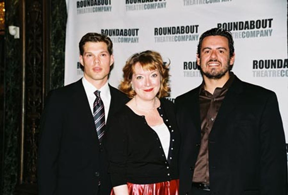 Will Toale, Kristine Nielsen and Frank Pando at 