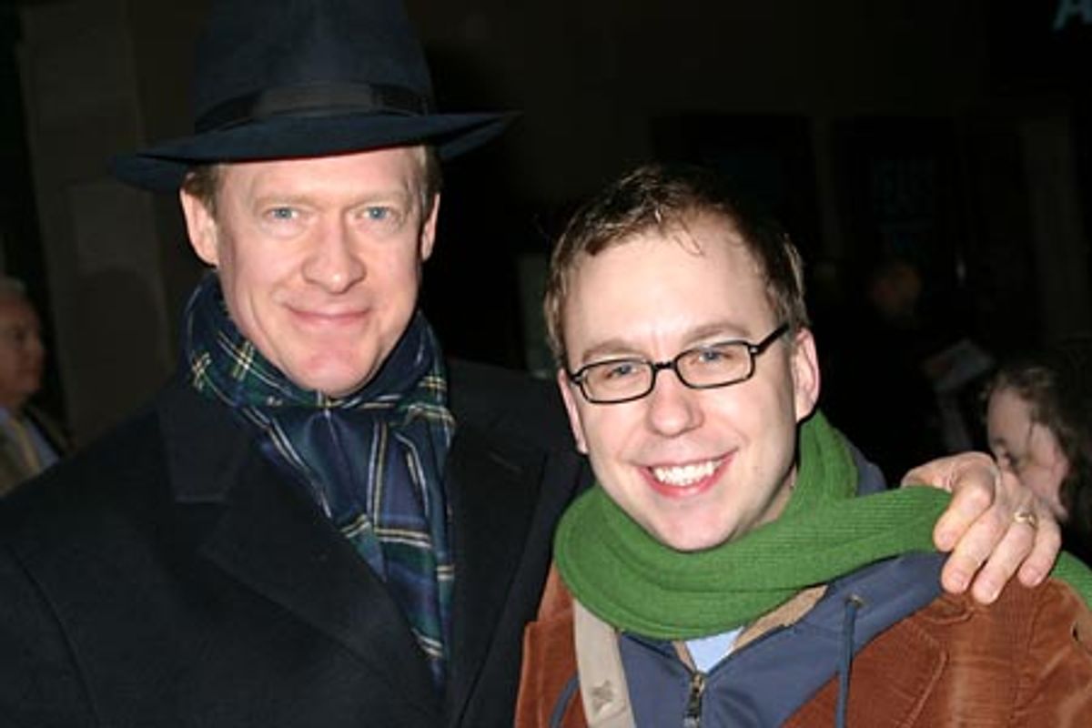 David Hess (Standby for Sweeney, Judge Turpin) and Ryan Dietz (Actors' Fund)  at 