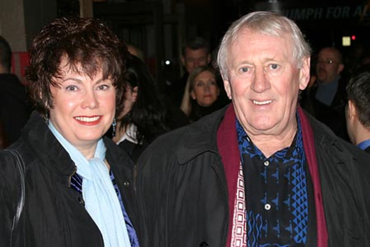 Len Cariou and wife  at 