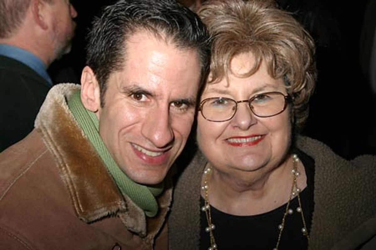 Seth Rudetsky and his mother  at 