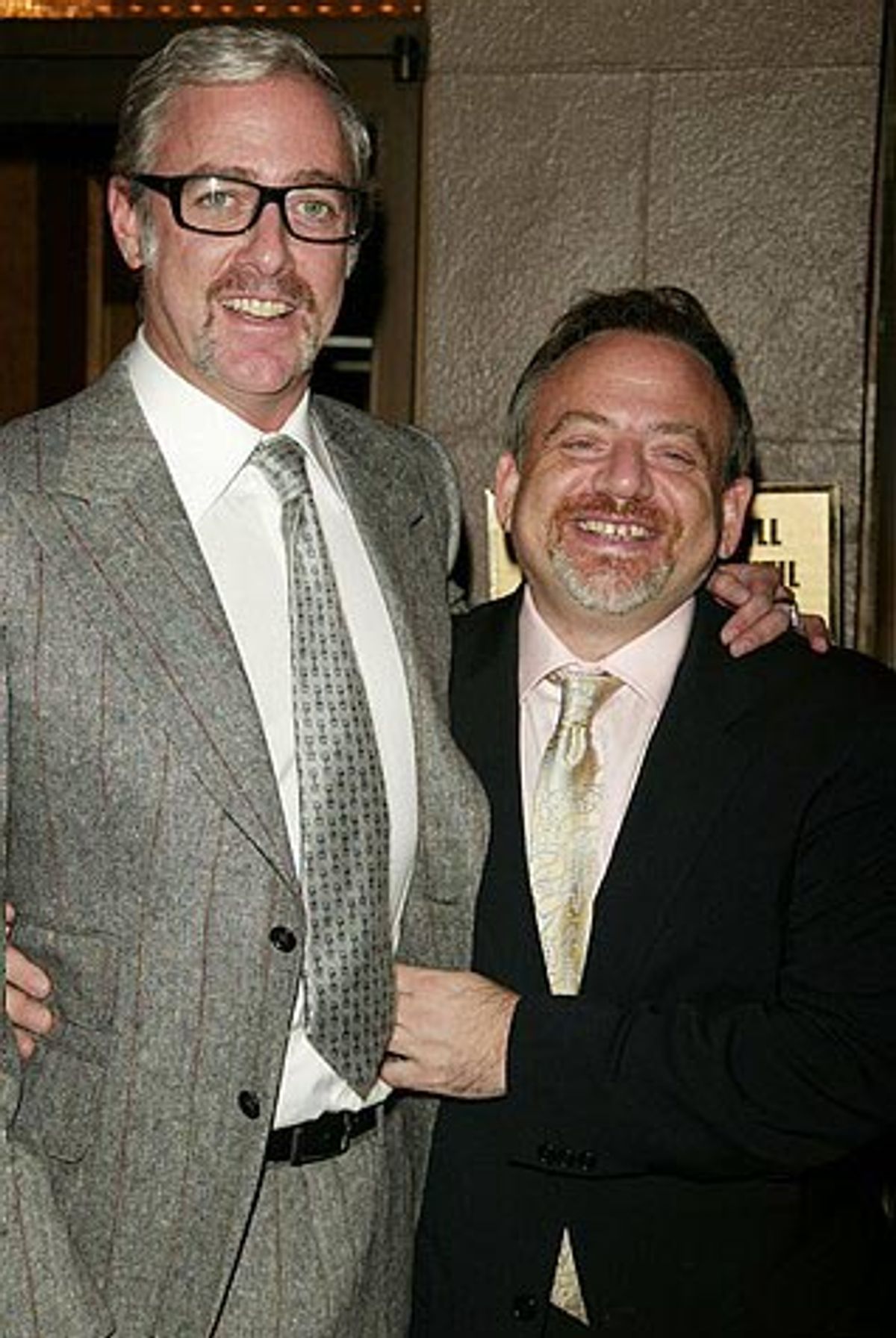 Scott Wittman and Marc Shaiman at 