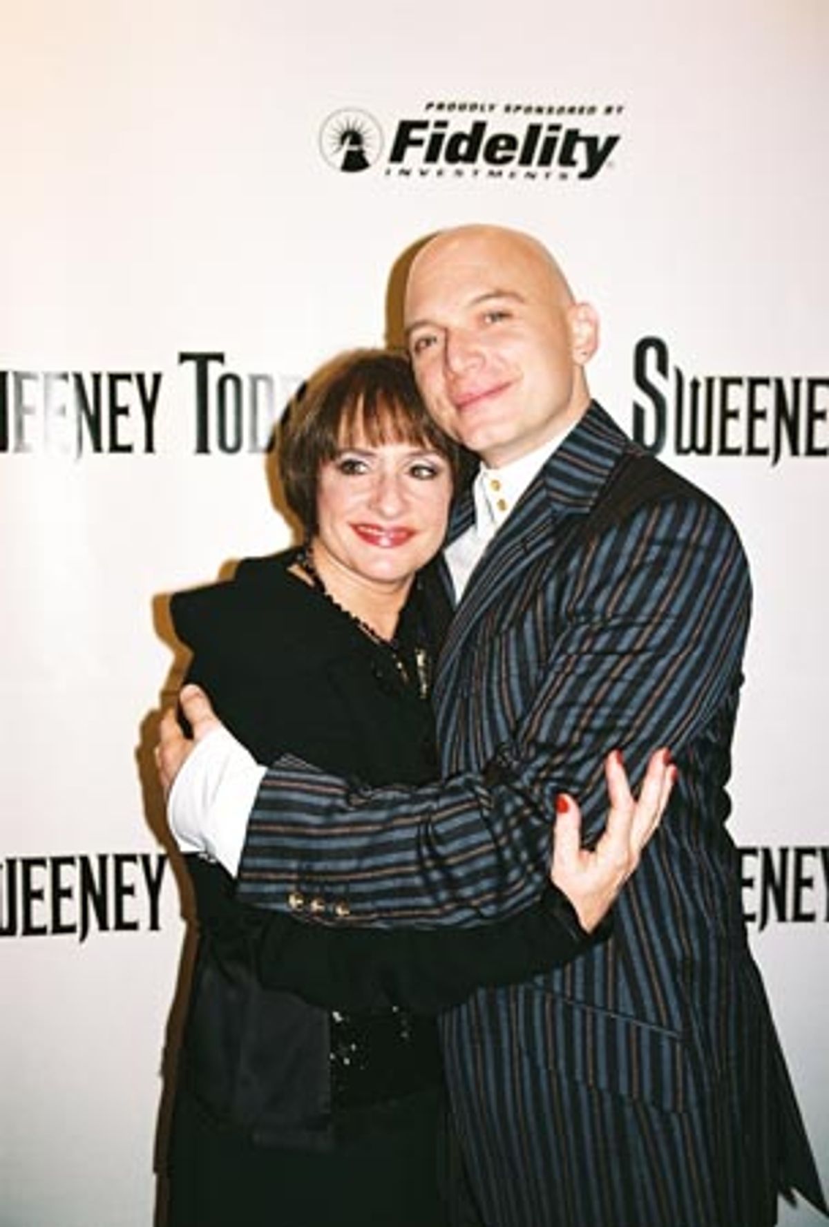 Patti LuPone and Michael Cerveris at 