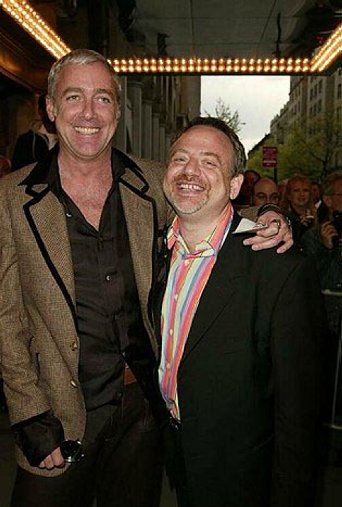 Scott Wittman and Marc Shaiman at 