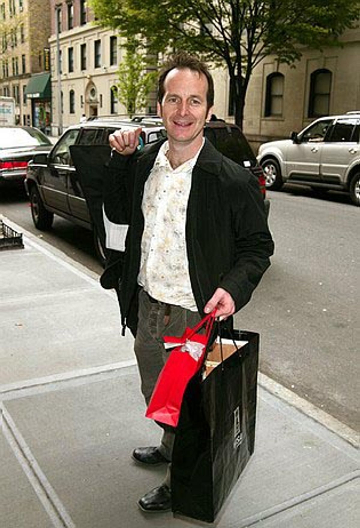 Denis O'Hare arriving at the Theater at 
