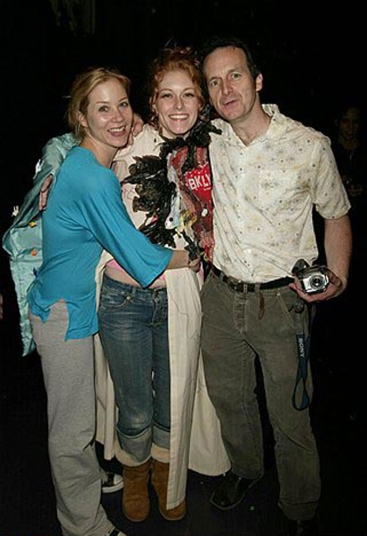 Denis and Christina with Dylis Croman at 