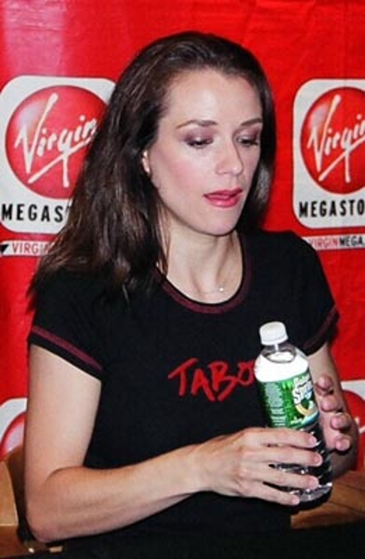 Sarah taking a water break...

  at 