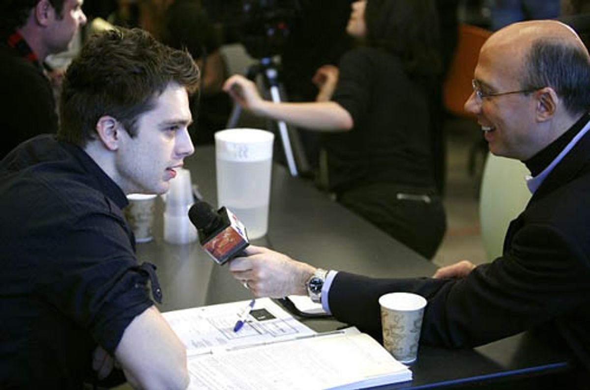 Sebastian Stan and Richie Ridge at 