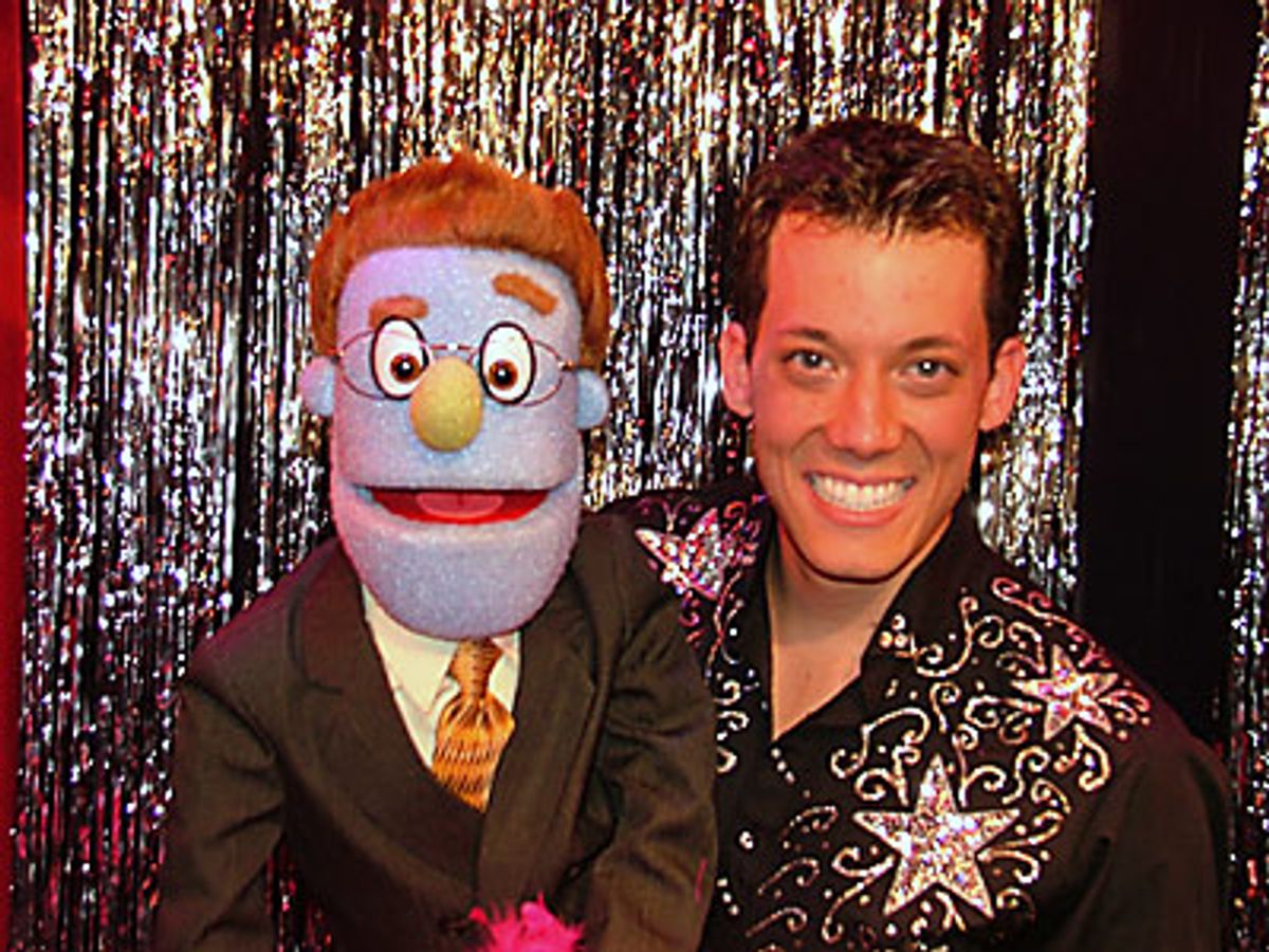 John and one of his many alter egos, Rod at 