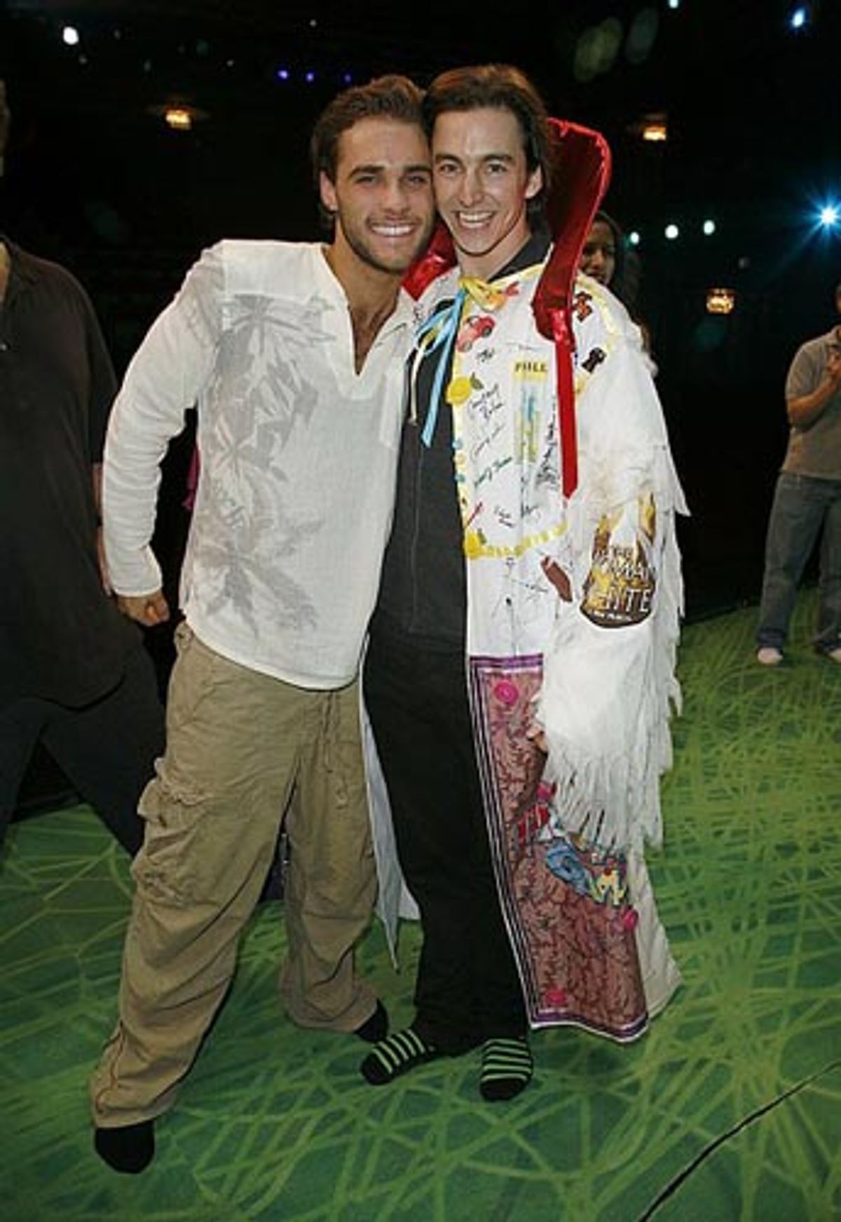 Josh Strickland and Andy Pellick at 