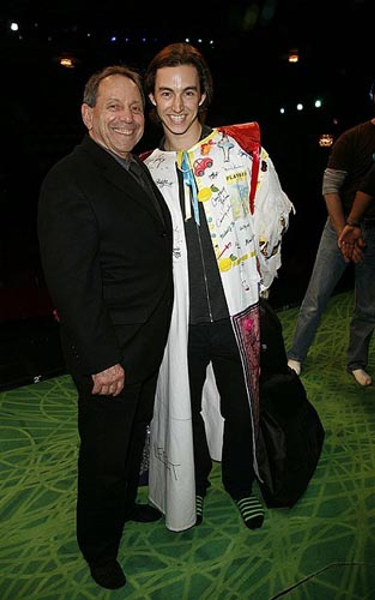 Alan Eisenberg (Actor's Equity) & Andy Pellick (Gypsy Robe Winner - TARZAN) at 