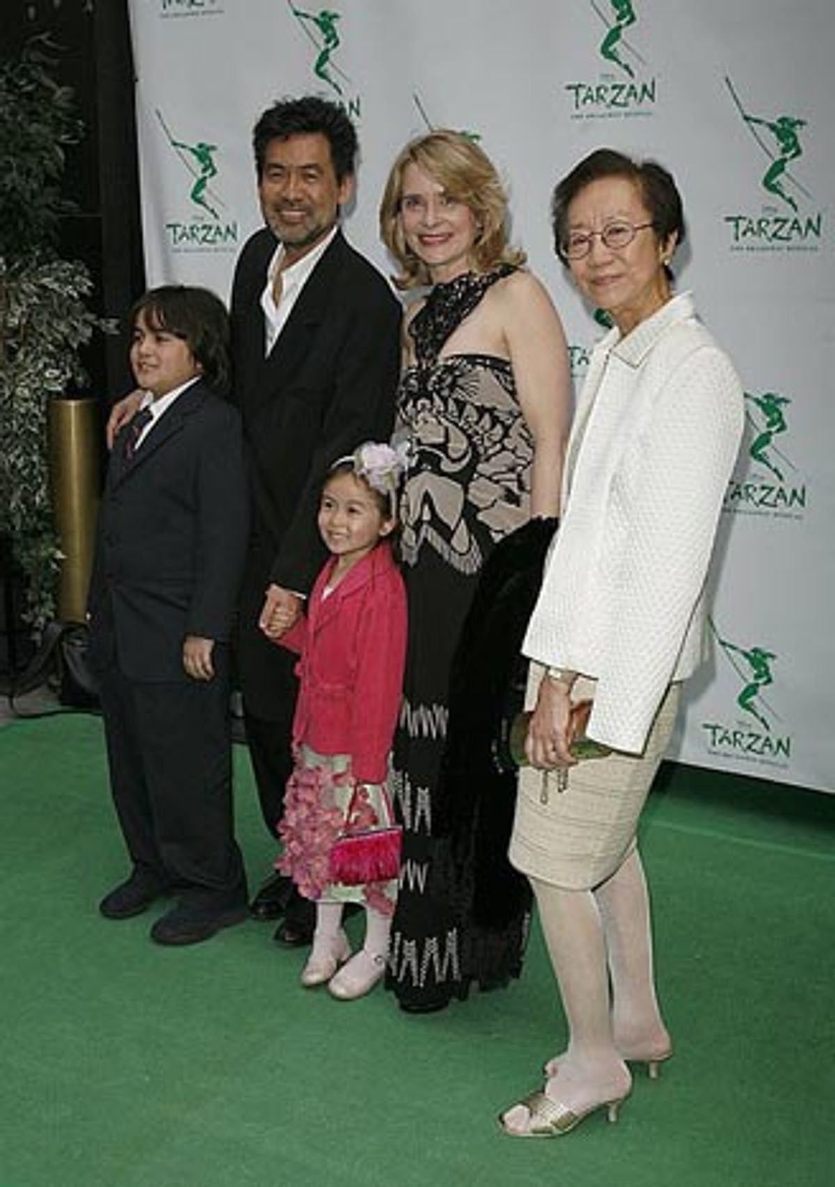 David Henry Hwang and Family at 