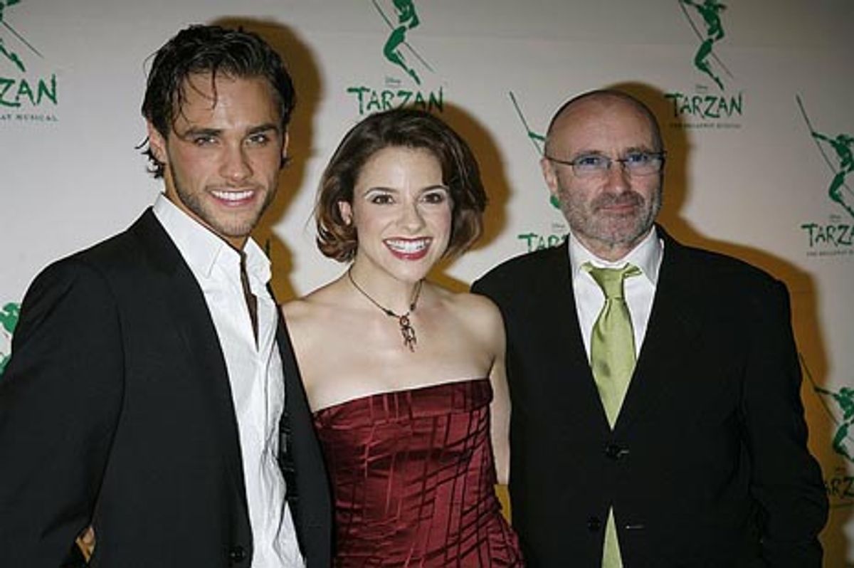 Josh Strickland, Jenn Gambatese & Phil Collins at 