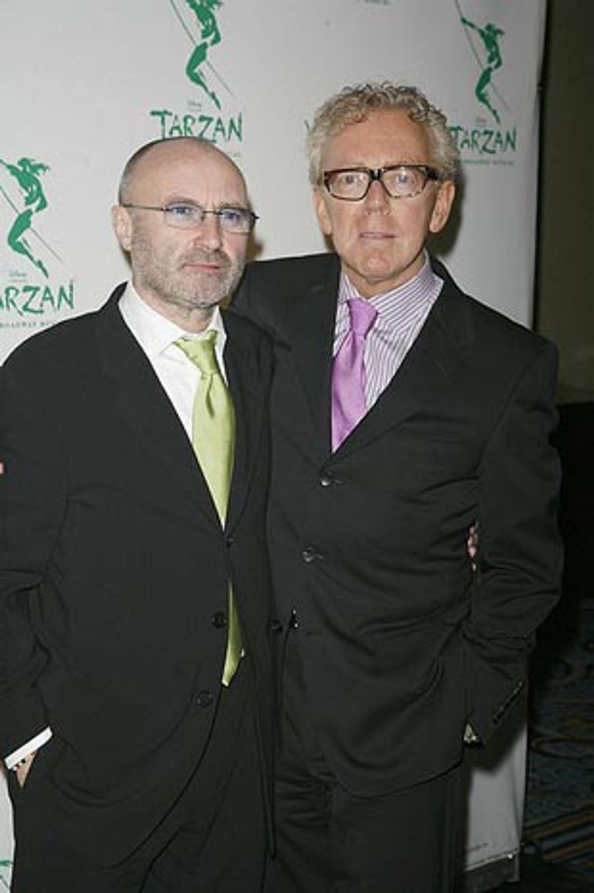 Phil Collins & Bob Crowley at 