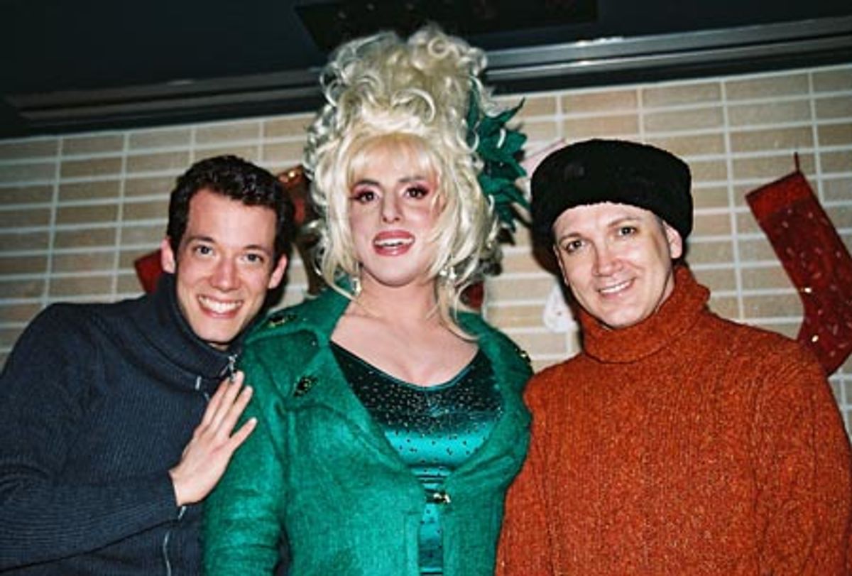 John, Hedda Lettuce, and Charles at 